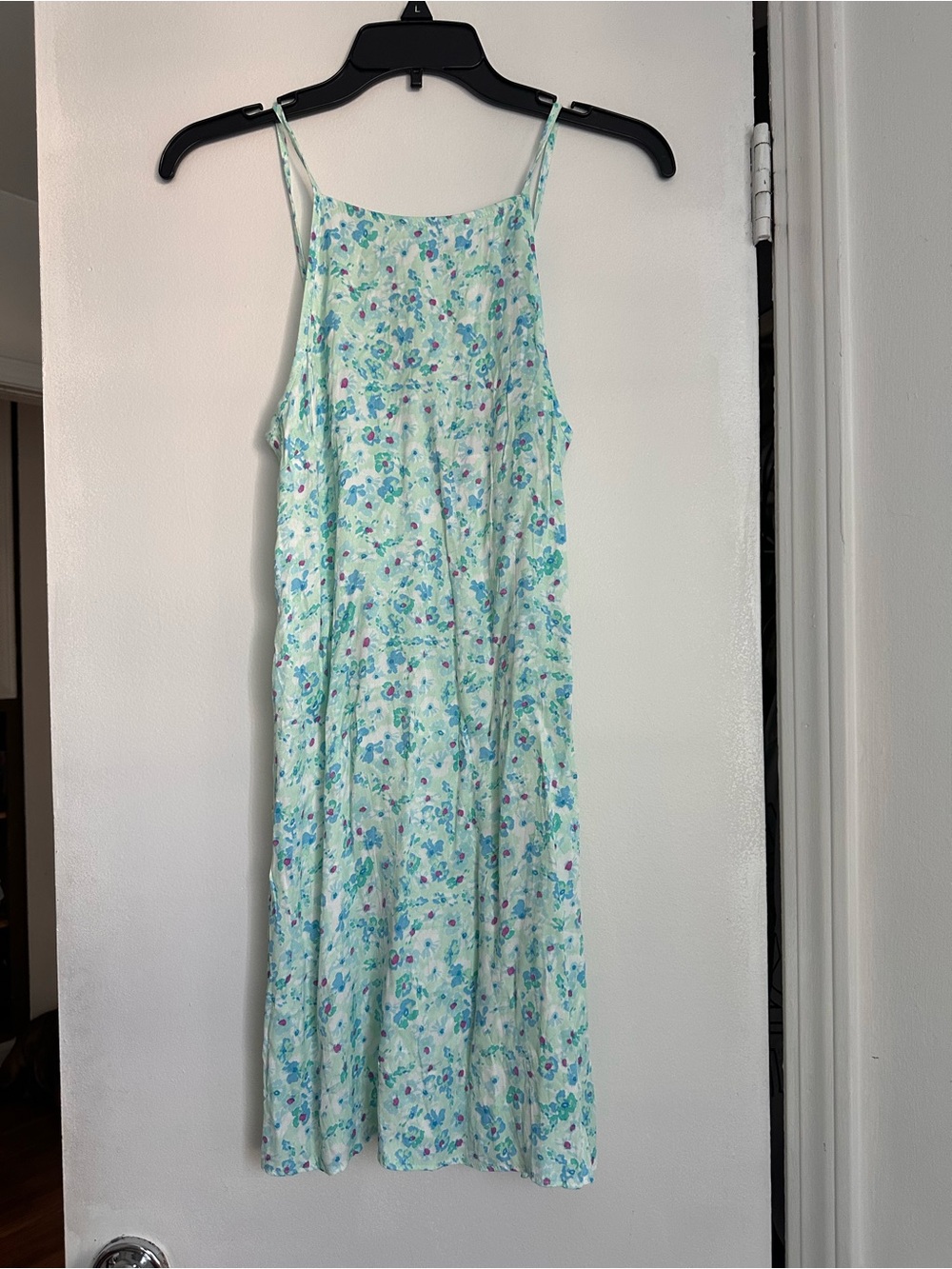 Mint Floral Camisole Dress